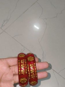 Red & Gold Bangles