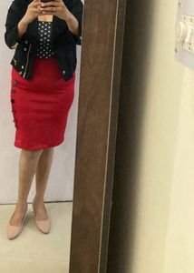 Brand New Red Hot Skirt