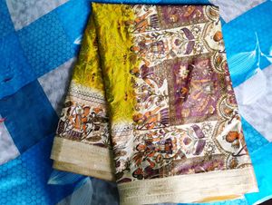 💚✨Eligent Printed Saree🎉