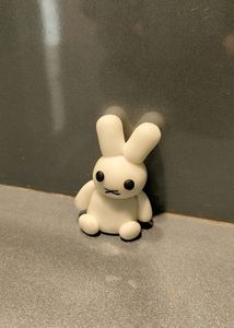Cute Clay Miffy Keychain