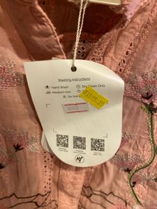 baby pink kurti