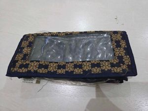 Jewellery storage pouch with zip(dusty)