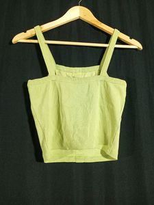 Only Green Western Crop Top(women&#39;s?