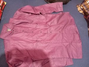 wine colour casual shirt size 44-46 (new)