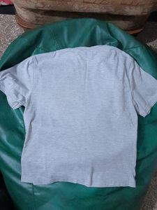 Grey Tee Floral Print, 38&#34;, Unused, Soft &amp; Comfy