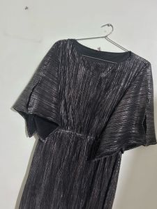 Metallic Maxi Dress