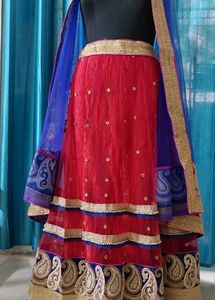 Red Lehenga Choli Set