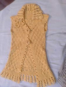 Handmade Woolen Koti For Kids