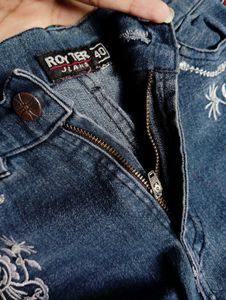 Embroidered Jeans