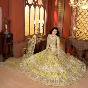 🟡Heavy Designer yellow Lehenga 🟡