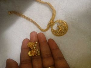 Gold Plated Necklace Set