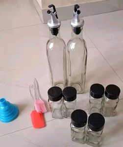 Oil Dispenser Bottles & Kitchen Tools
