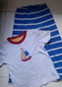 Pure Cotton Nightsuit Sets For Kids