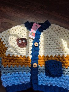 Adorable Handmade Baby Cardigan