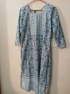 Floral Print Kurta