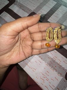 Oxidized Jhumka Earrings