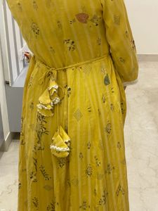 Yellow Frockstyle Kurta