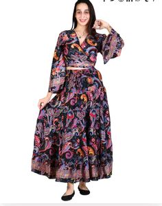 Boho Chic skirt top multiway wearing