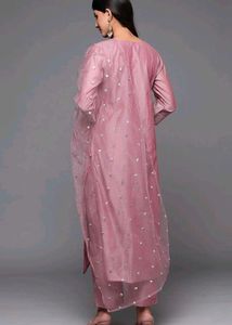 Varanga Women Purple Zari Embroidered