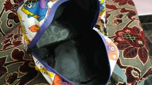 Lunch Bag Monster Print
