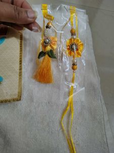 4 pairs of Rakhi for Bhaiya and Bhabhi