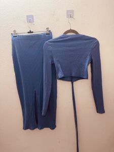 Zara Blue Co-ord Set
