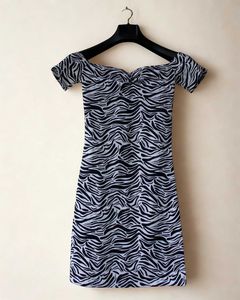 Zebra Print Bodycon Dress