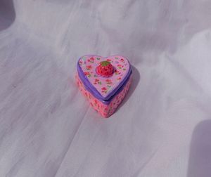 Handmade Heart Shaped Small Clay Trinket