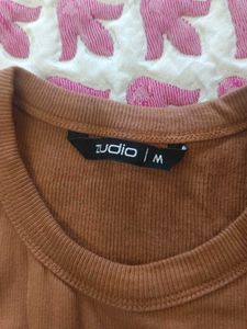 Brown &#39;London City&#39; Tank Top