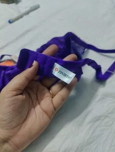 Zivame Purple Lace Bra