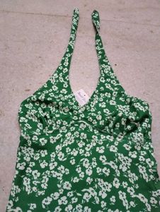 Green Floral Sundress💚