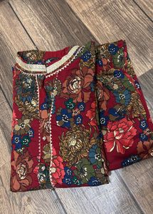 Floral Kurta Set & Suit