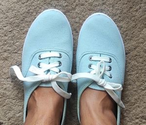 Women Light Blue Casual Shoes