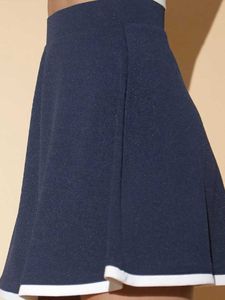 Navy Blue Skirt