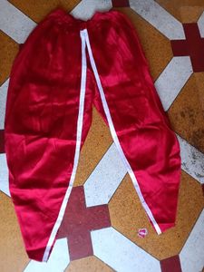 Red Dhoti Pants