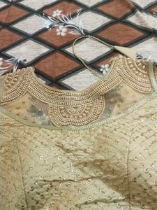 Elegant Golden Blouse