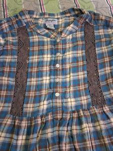 Denim Style Top