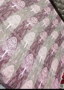 Mauve Color Winter Bedsheet Without Pillow Cover