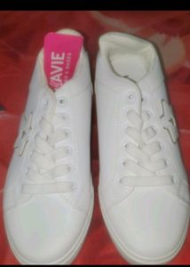 White Casual Sneakers
