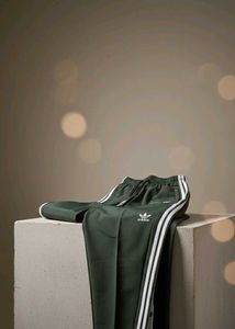 Adidas Track Pants - Olive Green