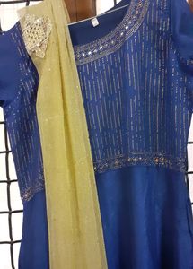 Party Wear Gown. No Colour Fade.