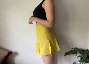 Yellow Mini Skirt