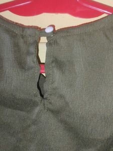 Elegant Olive Green top for girls