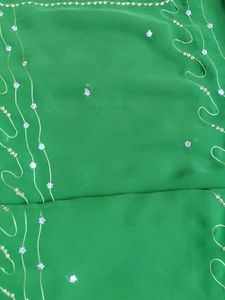 SAREE GREEN DAILY WEAR