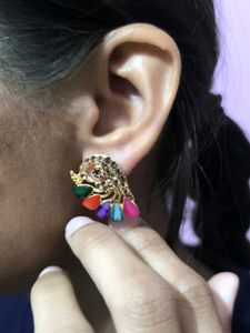 Peacock Style Fashion Earrings
