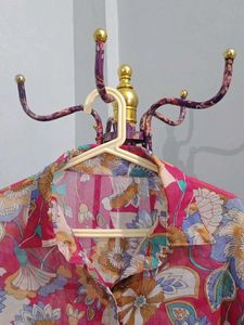 Transparent Chiffon Top