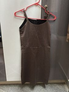 Brown Bodycon Mini Dress