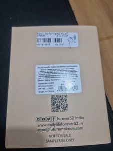 Dailylife Forever52 Foundation Samples