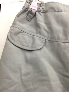 Cargo Mini Skirt - Gray