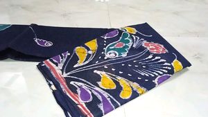 Pure Cotton Batick Saree
